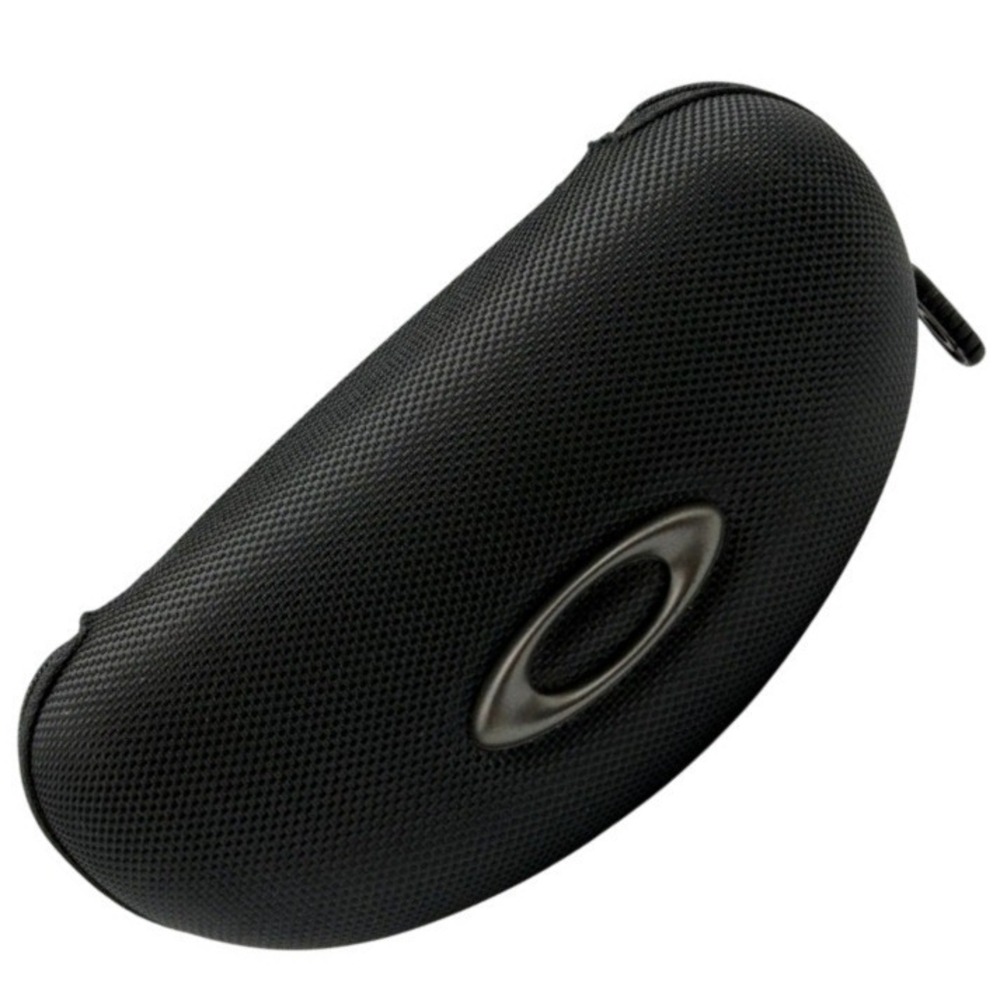 Oakley Ellipse O Large Carbon Fiber Style Hard Shell Sunglasses Case Black